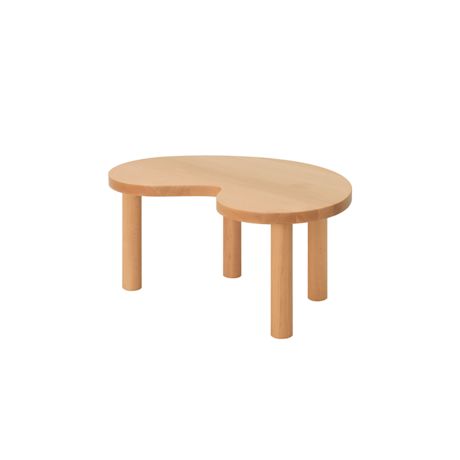 Worm Coffee Table Small, Beech/Beech