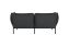 Kumo 2-seater Sofa with Armrests, Graphite, Art. no. 30079 (image 2)