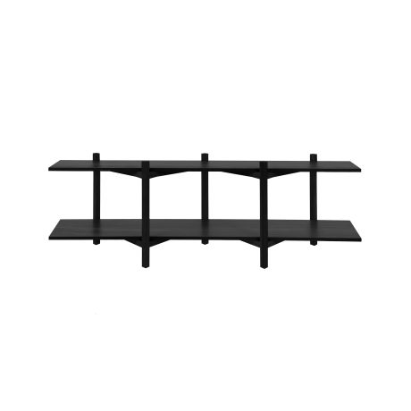 Zig Zag Shelf Media, Black