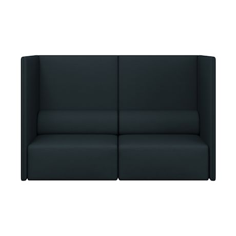Palo Block 2-seater Sofa High Back, Pine