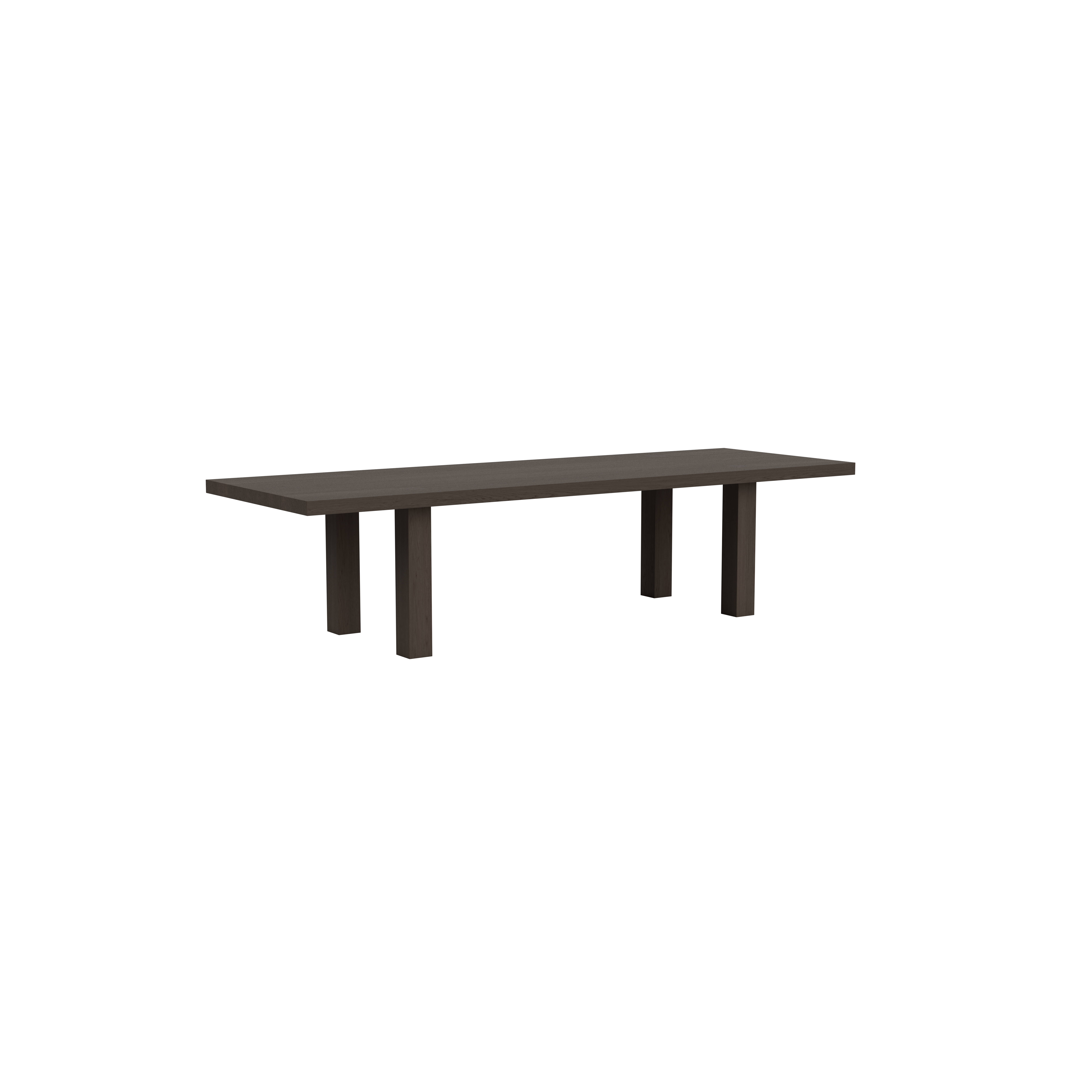 Max Table 300 cm / 118 in, Black Stained Ash, Art. no. 31700 (image 1)