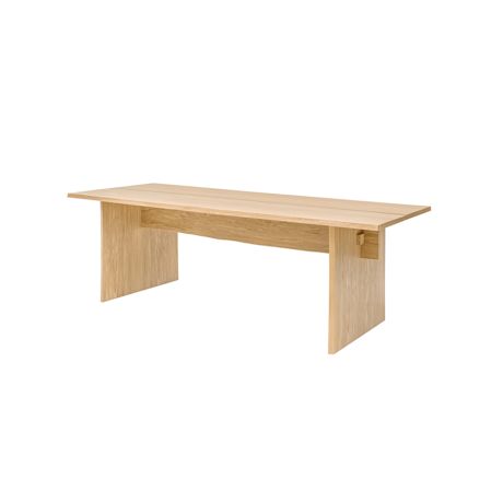 Bookmatch Table 220 cm / 86.6 in, Oak