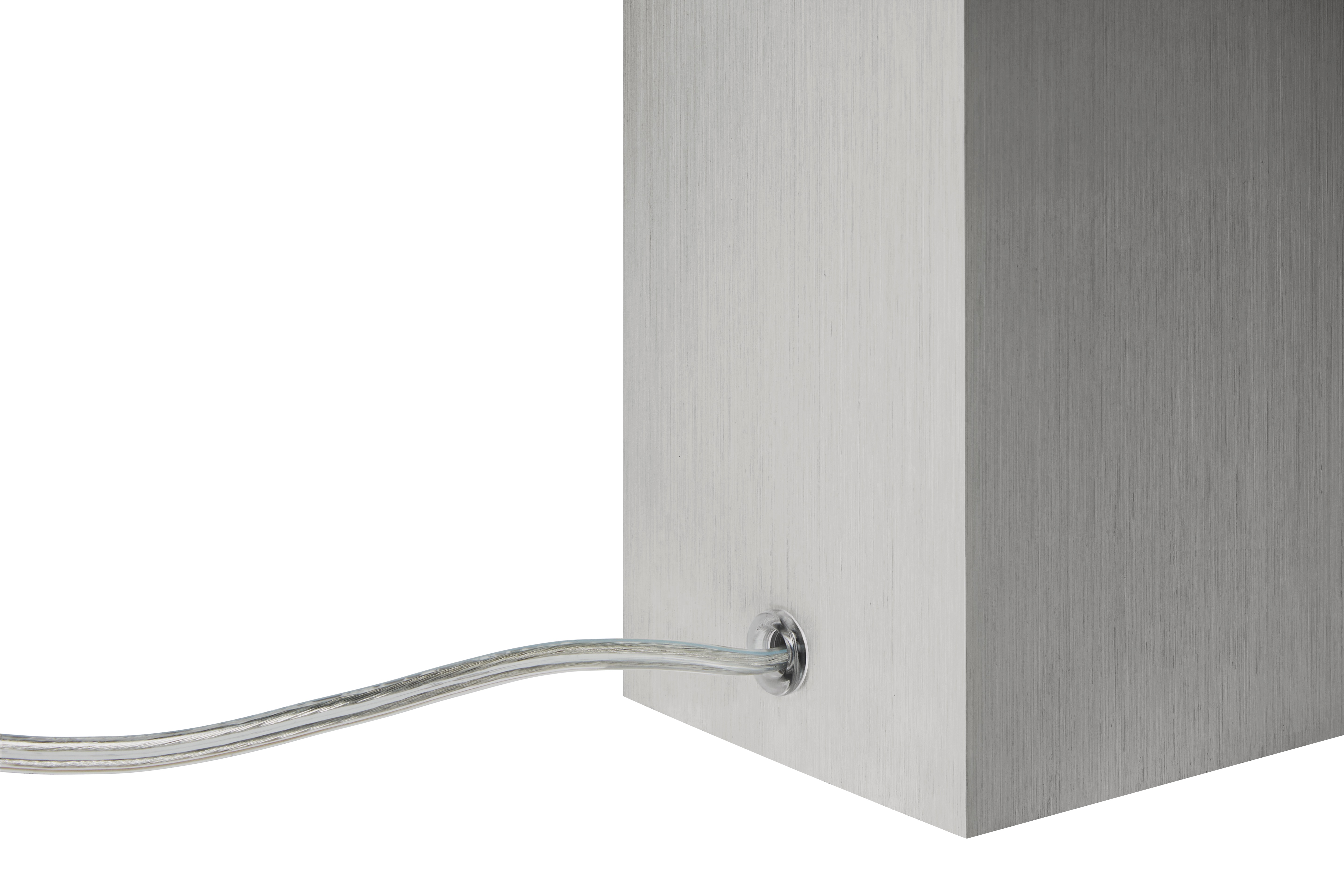 Knuckle Table Lamp, Brushed Aluminum — Hem