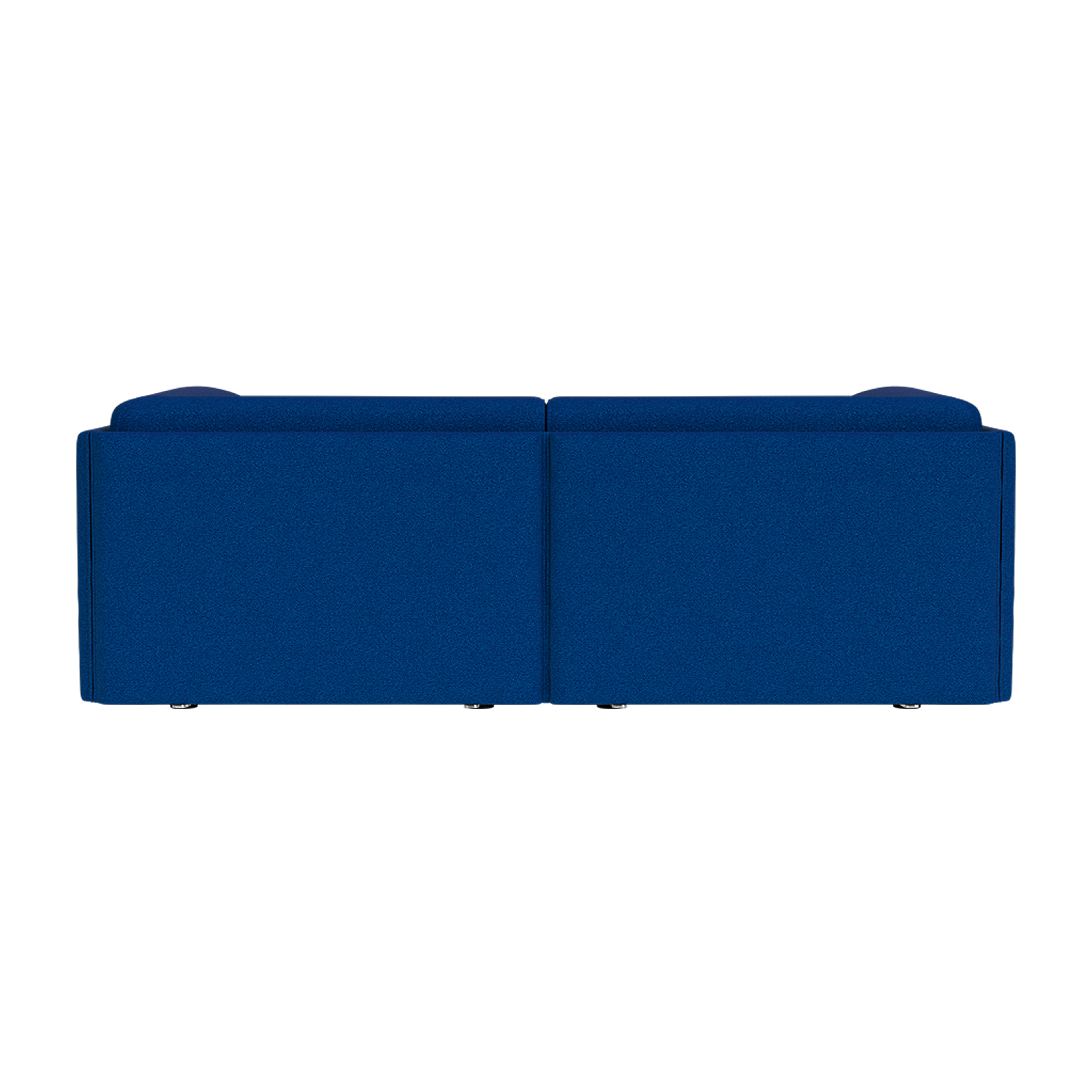 Palo Block 2-seater Sofa Low Back with Armrests, Sera Cobalt, Art. no. 94699 (image 5)