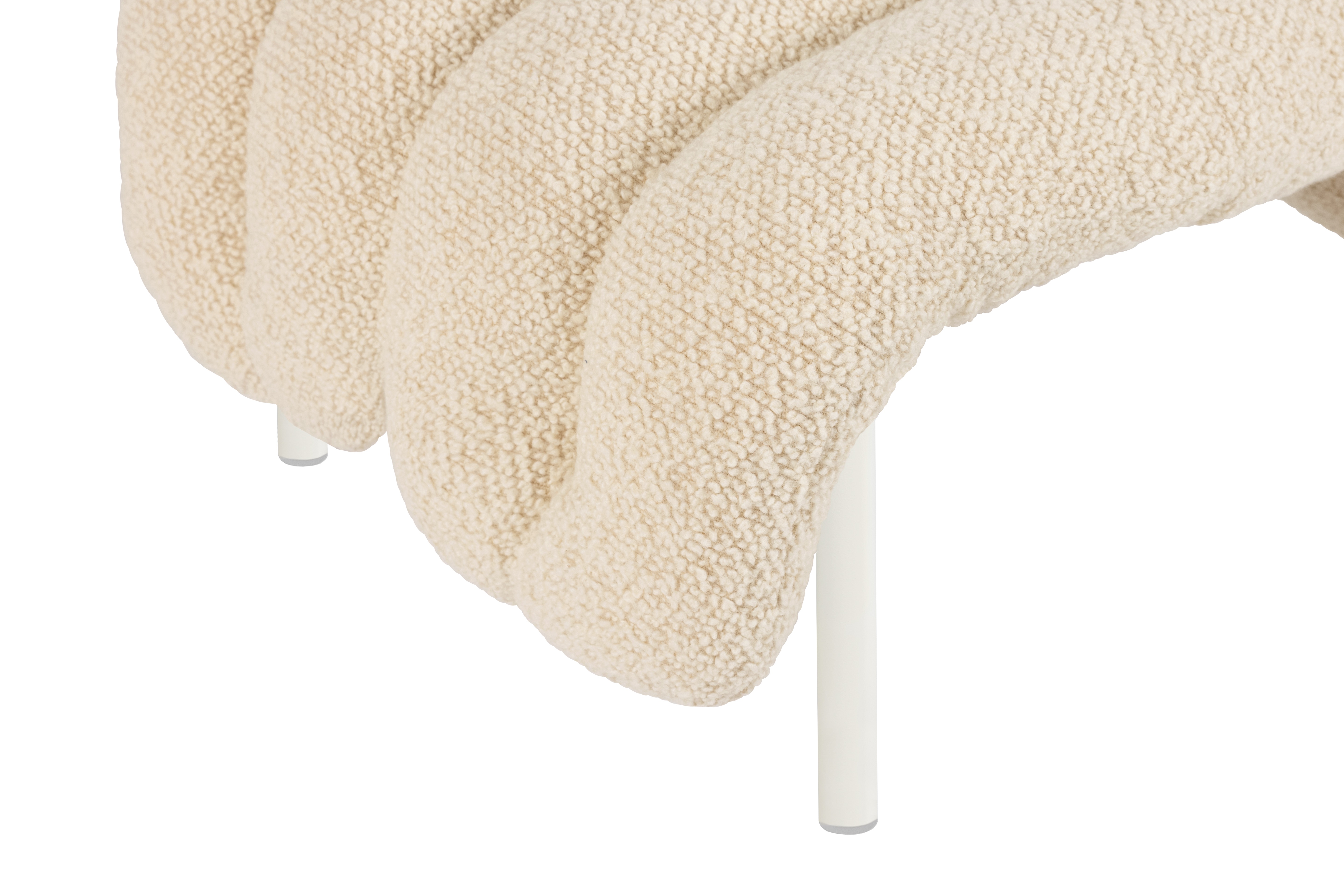 Puffy Lounge Chair + Ottoman, Eggshell / Cream (UK), Art. no. 20681 (image 2)