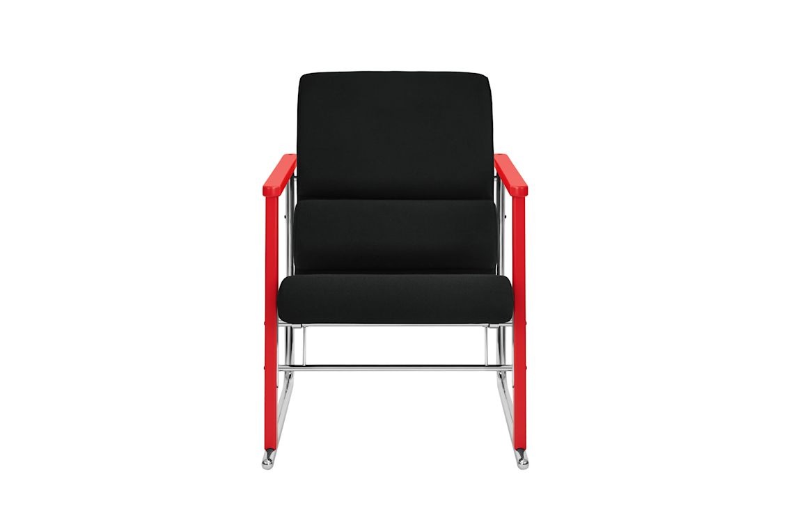 Experiment Lounge Chair, 503 / Red / Black, Art. no. 30950 (image 2)