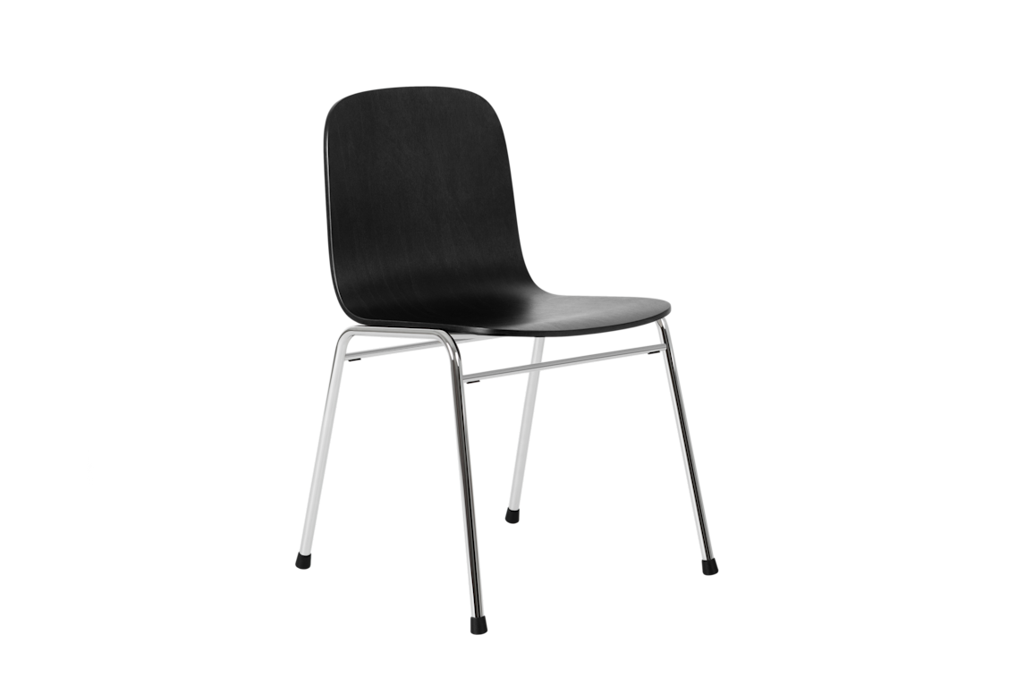 Touchwood Chair, Black / Chrome, Art. no. 20125 (image 1)