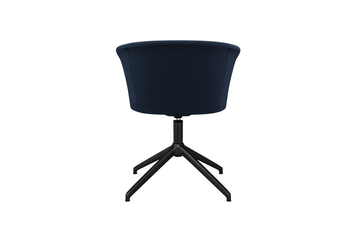 Kendo Swivel Chair 4-star Return, Dark Blue / Black (UK), Art. no. 20550 (image 4)