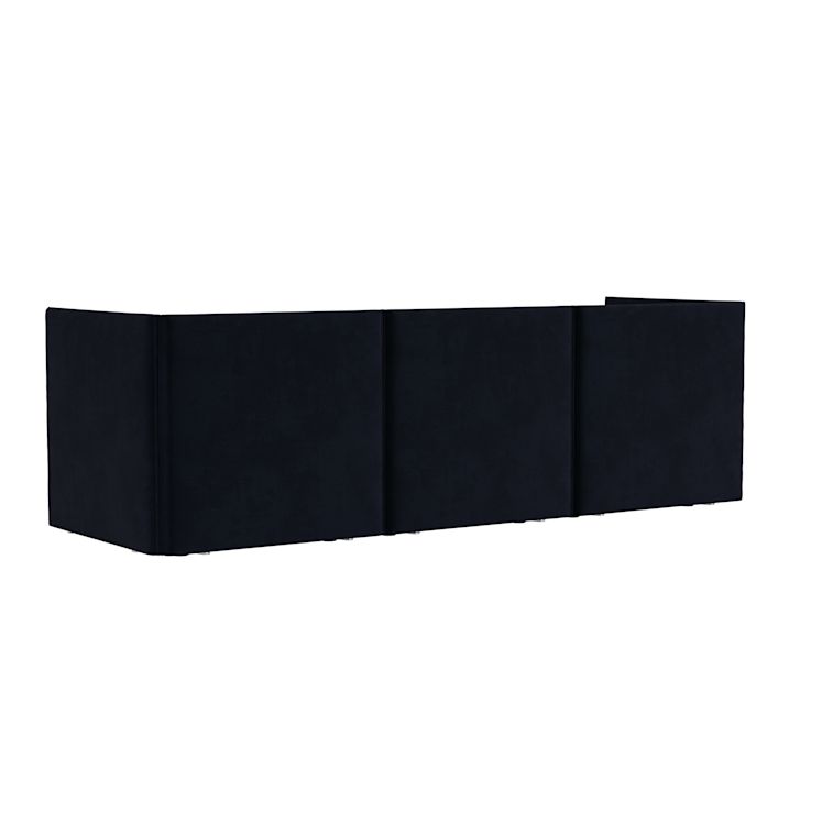 Palo Block 3-seater Sofa Medium Back, Velluto Coex VL30, Art. no. 31931 (image 4)
