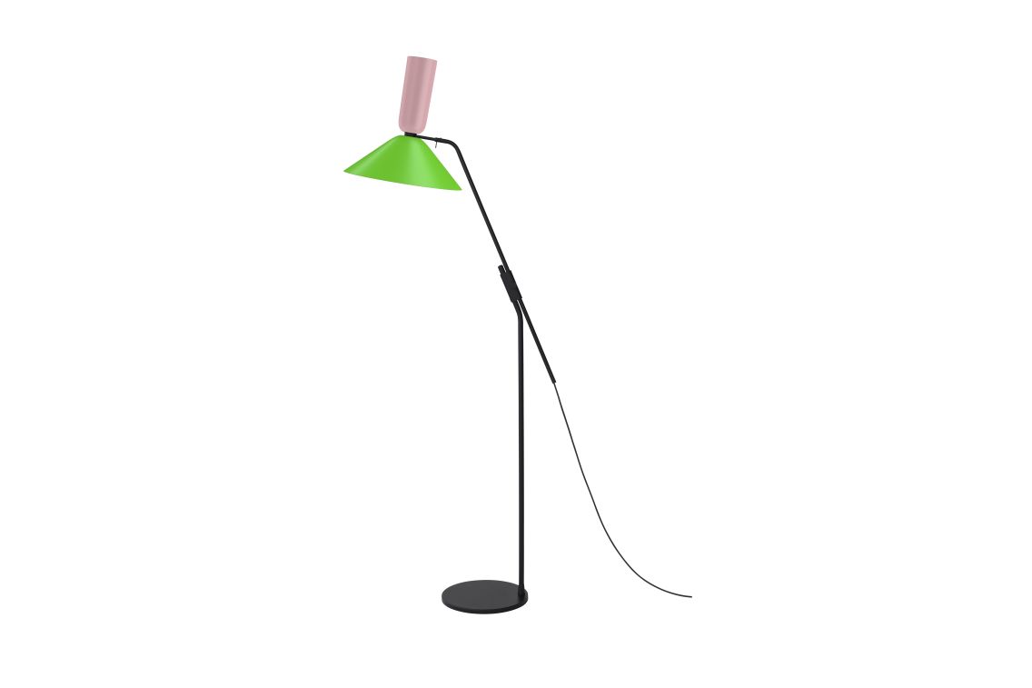 Alphabeta Floor Lamp, Pink / Green, Art. no. 20335 (image 1)