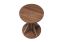 All Wood Stool Rocket, Walnut, Art. no. 14148 (image 2)