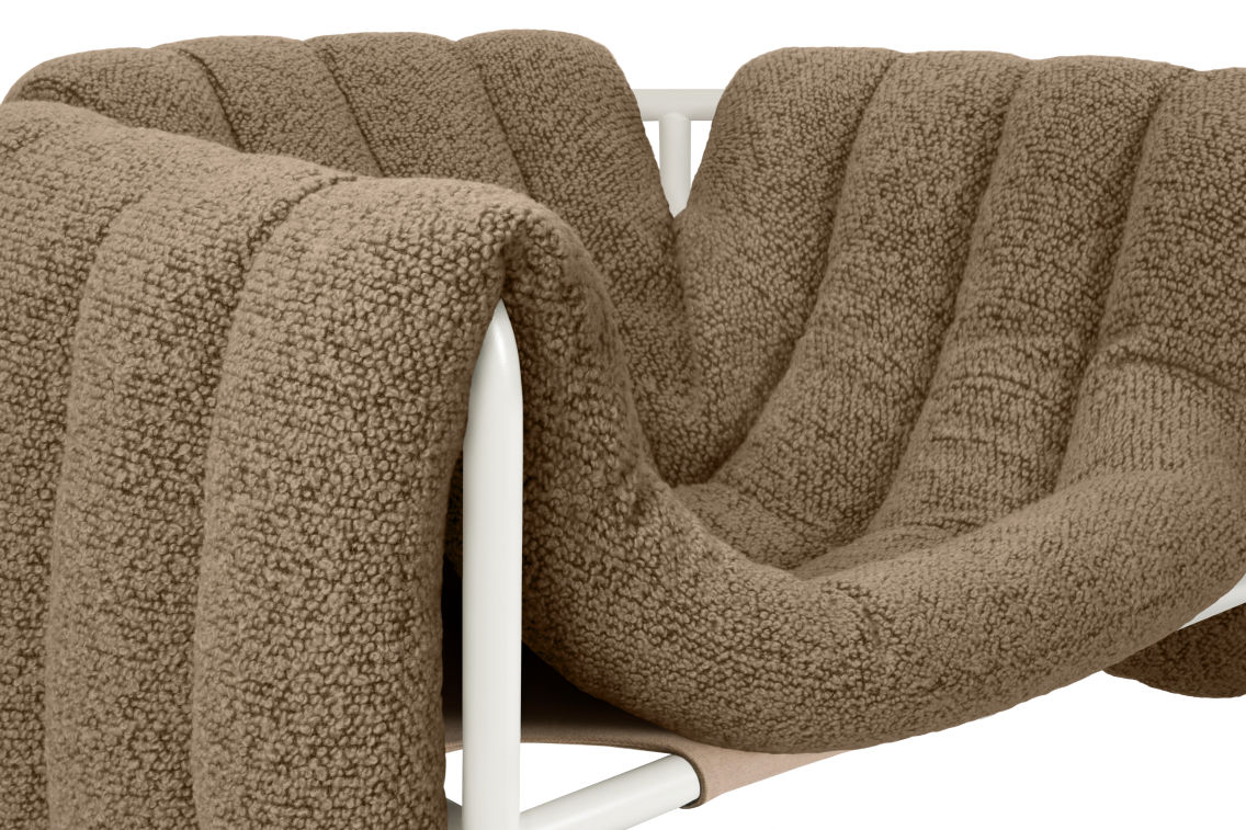 Puffy Lounge Chair, Sawdust / Cream (UK), Art. no. 20663 (image 6)