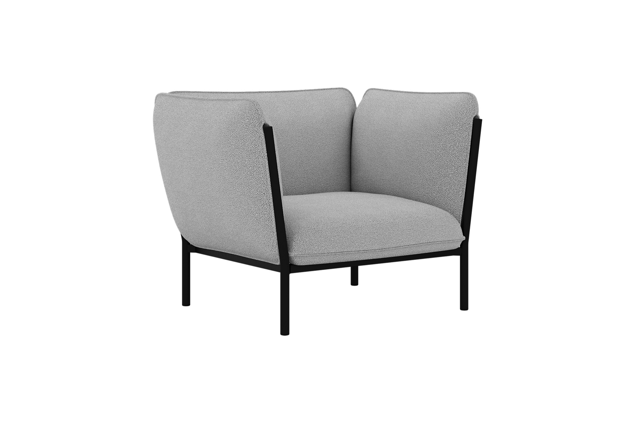 Kumo Single-seater with Armrests, Porcelain, Art. no. 30434 (image 2)