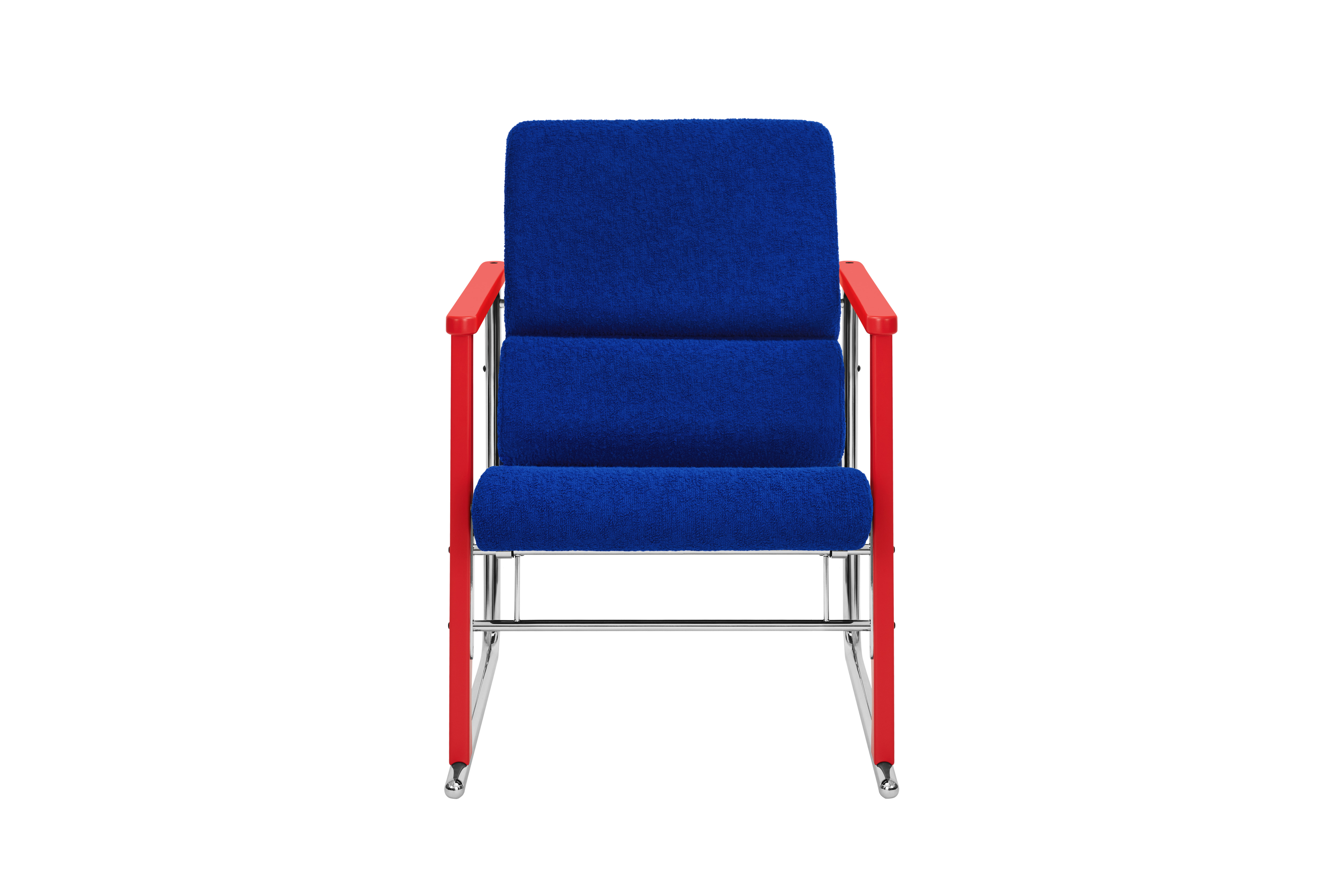Experiment Lounge Chair, 503 / Red / Ultramarine, Art. no. 30952 (image 2)