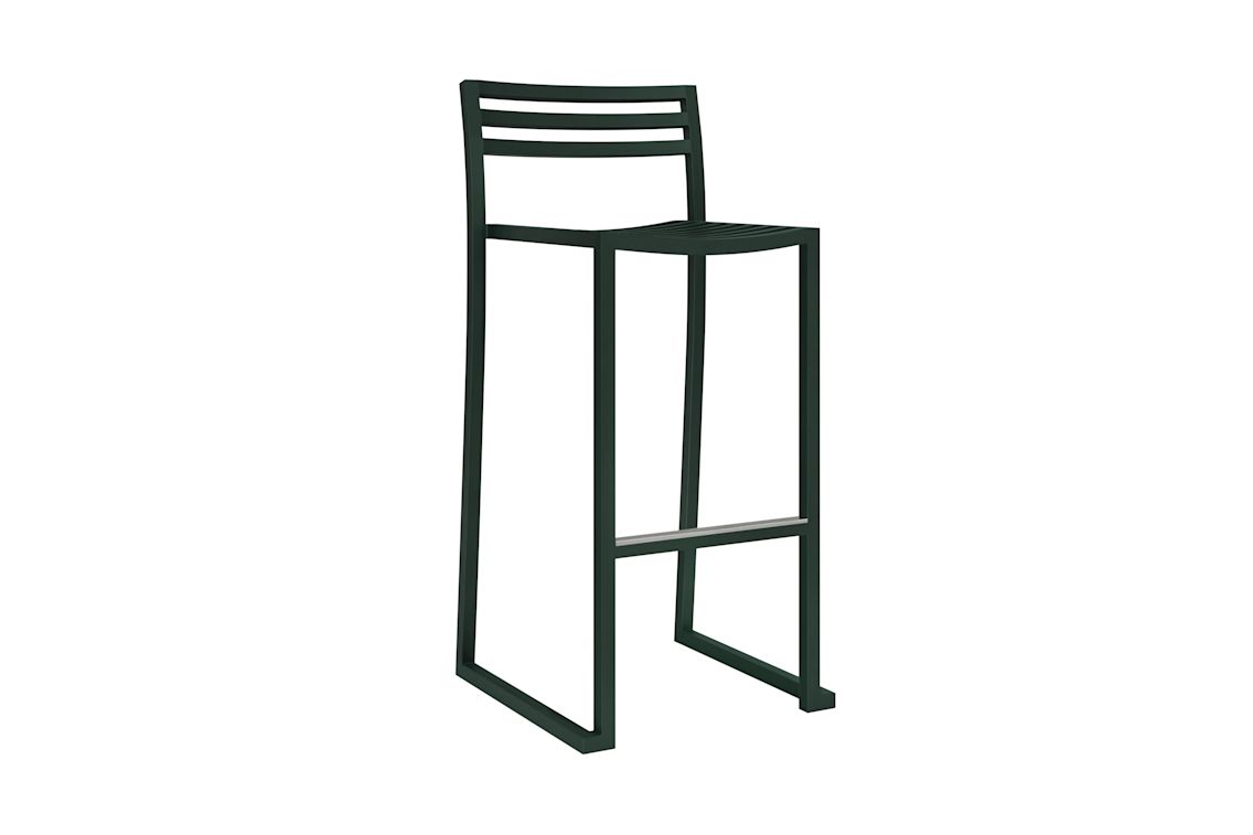 Chop Bar Chair, Black Green, Art. no. 31307 (image 1)