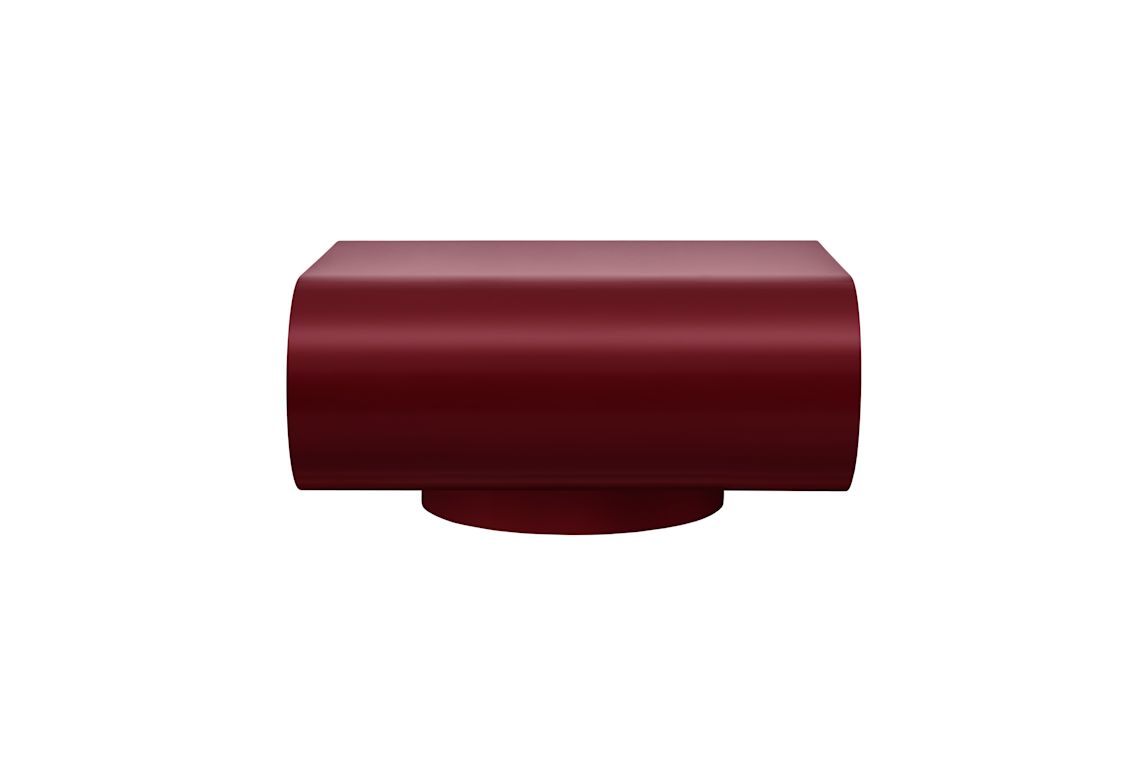 Stump Coffee Table Medium, Wine Red, Art. no. 31043 (image 2)