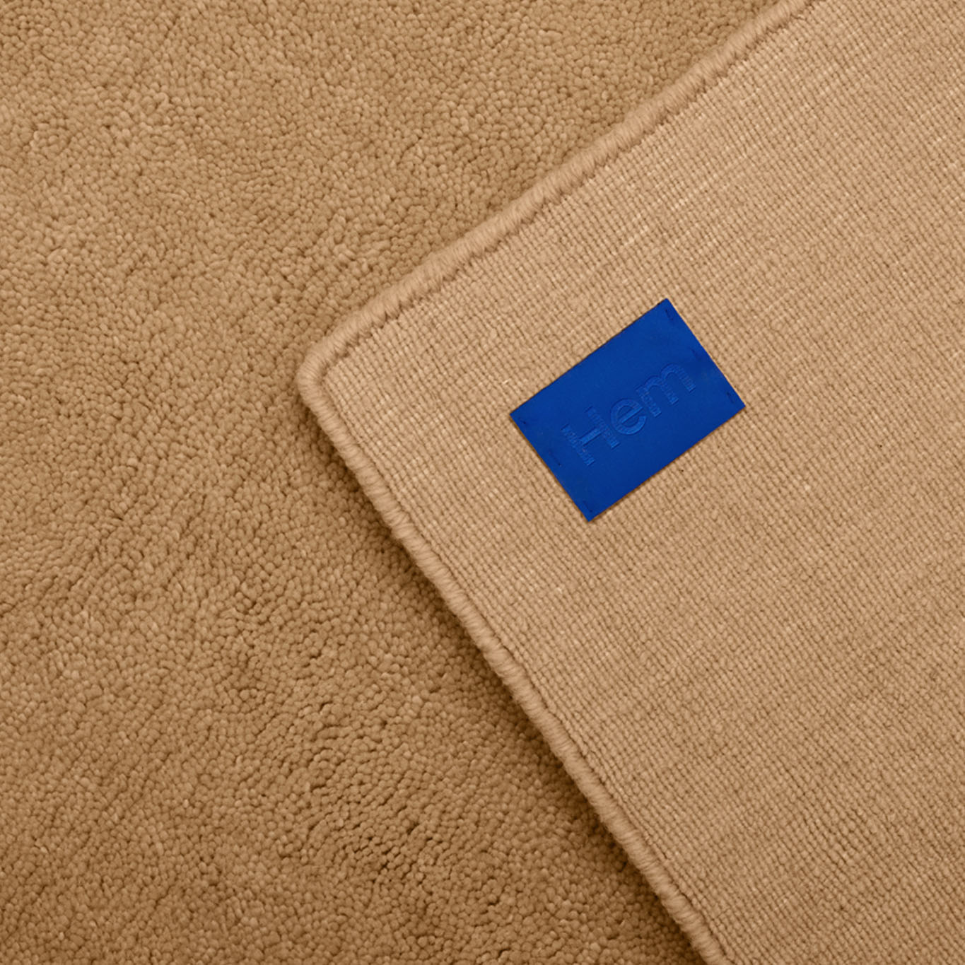 Solid Rug Large, Beige