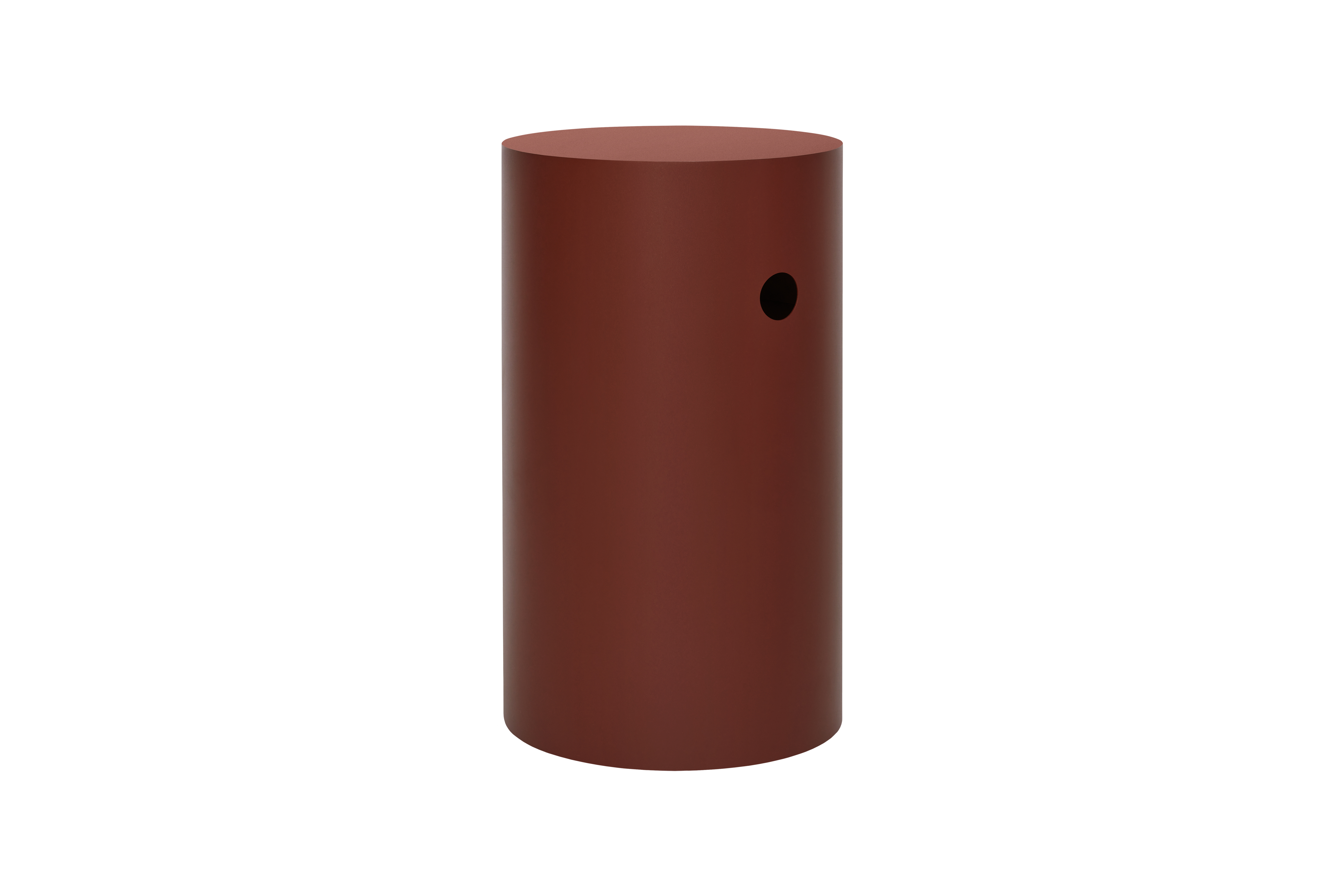Hide Pedestal, Red Brown Textured, Art. no. 30748 (image 2)