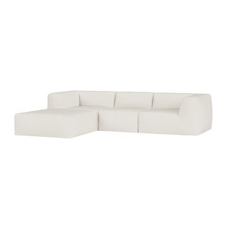 Great 3-seater Sofa Narrow Chaise Left, Cifrado 0111 (UK)