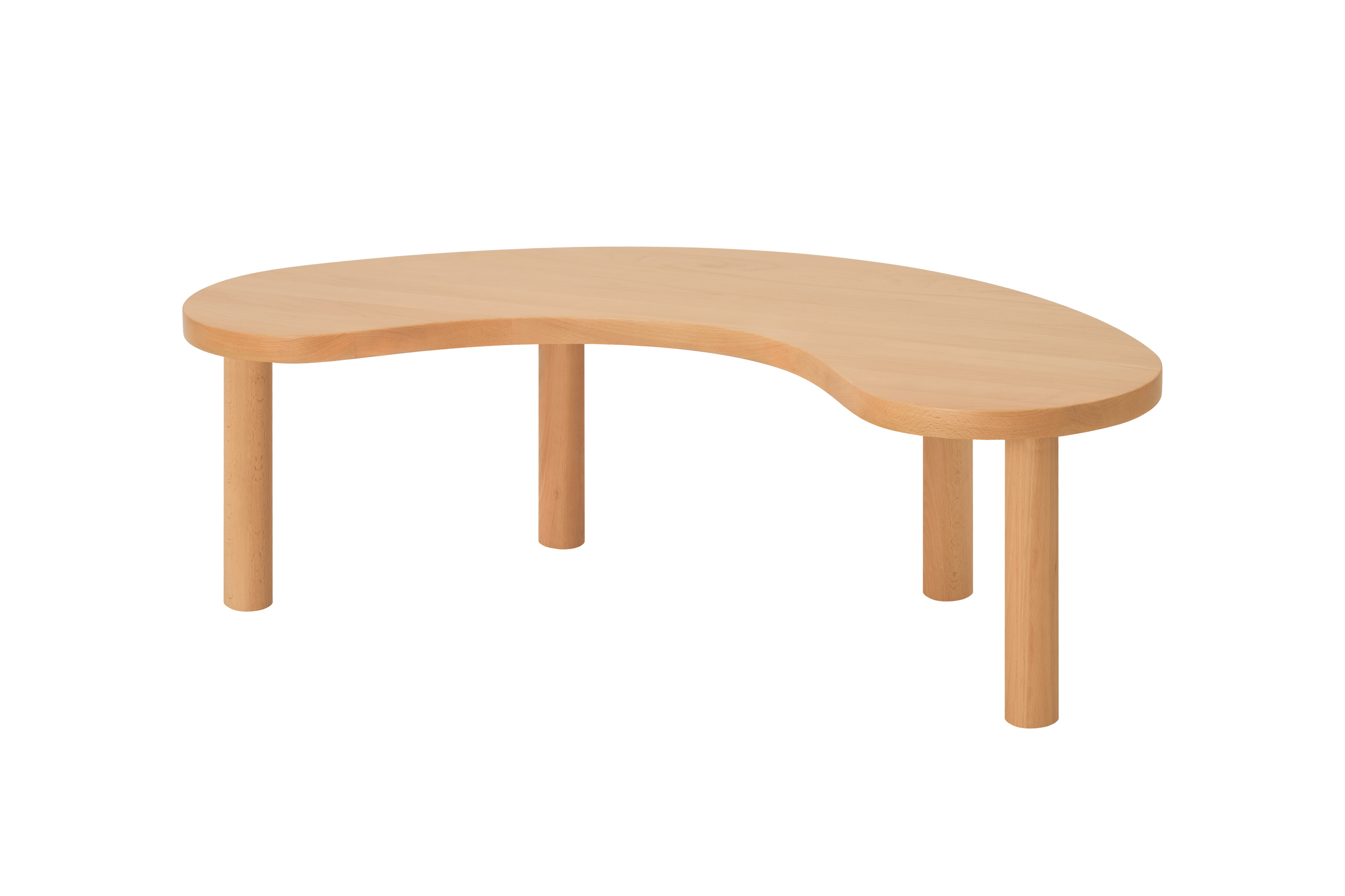 Worm Coffee Table Large, Beech/Beech, Art. no. 31372 (image 1)
