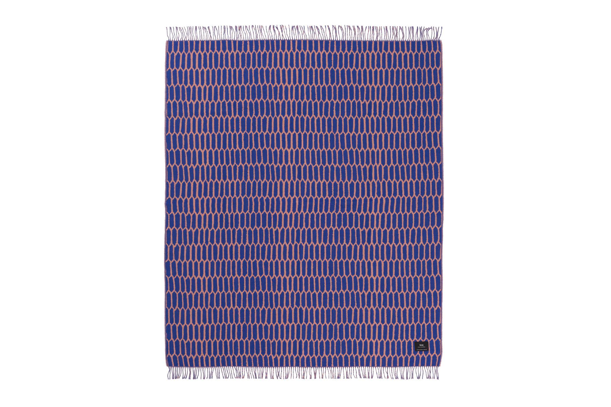 Kenno Throw, Blue / Pink, Art. no. 13772 (image 3)