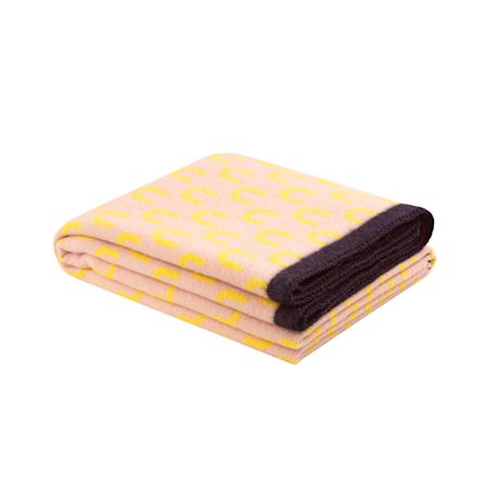 Arch Throw, Yellow / Pink