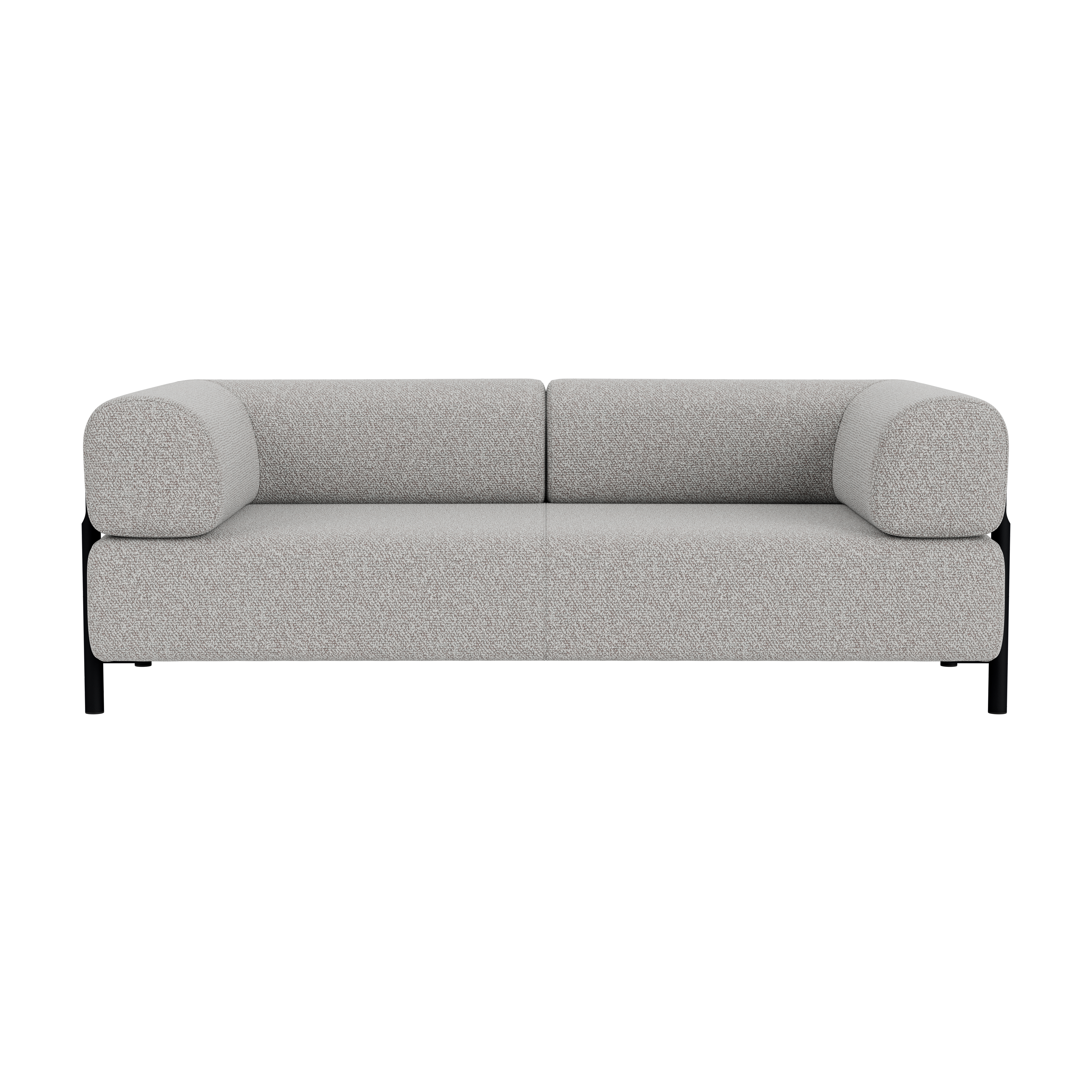 Palo 2-seater Sofa with Armrests, Storr 612/Black, Art. no. 90751 (image 2)
