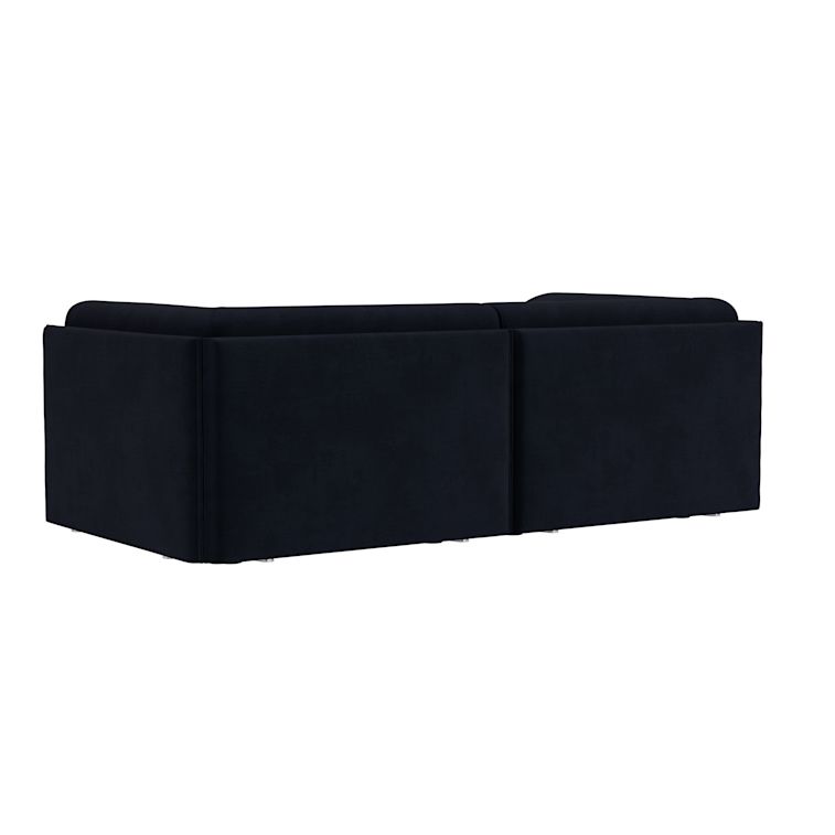 Palo Block 2-seater Sofa Low Back with Armrests, Velluto Coex VL30, Art. no. 31924 (image 4)