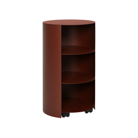 Hide Pedestal, Red Brown