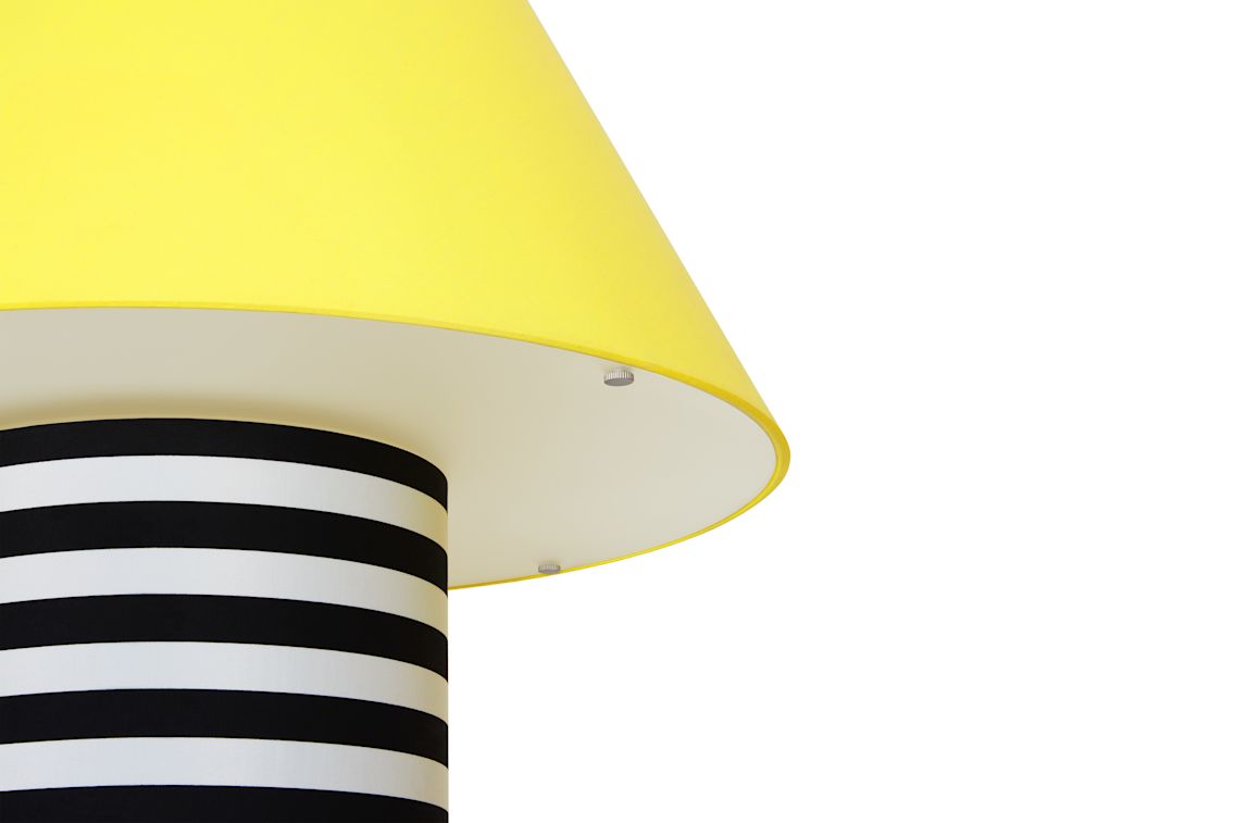 Toto Table Lamp Large, Pine / Black & White H Stripe (EU), Art. no. 31184 (image 6)