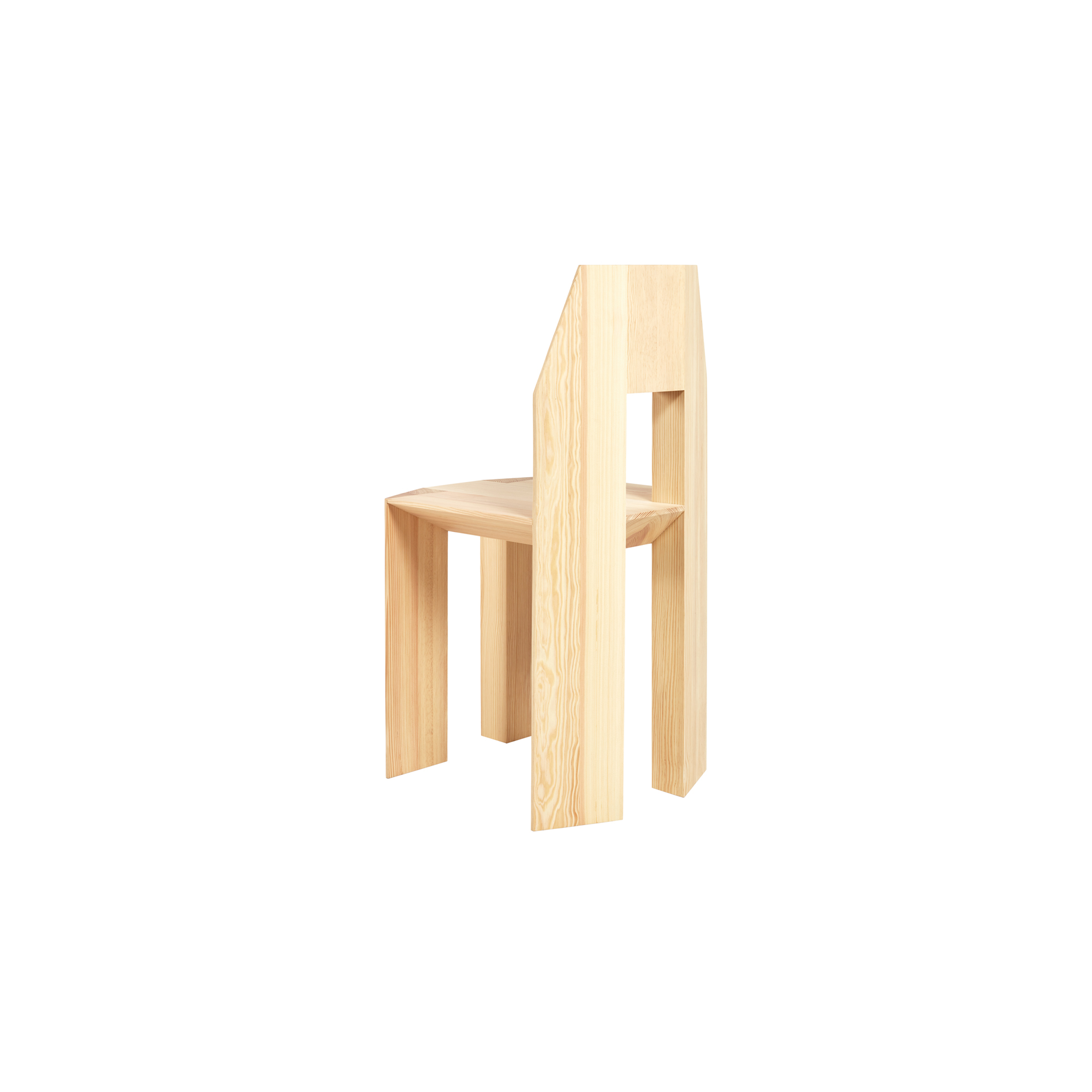 Min Chair, Lightly White Pigmented Pine, Art. no. 32045 (image 4)