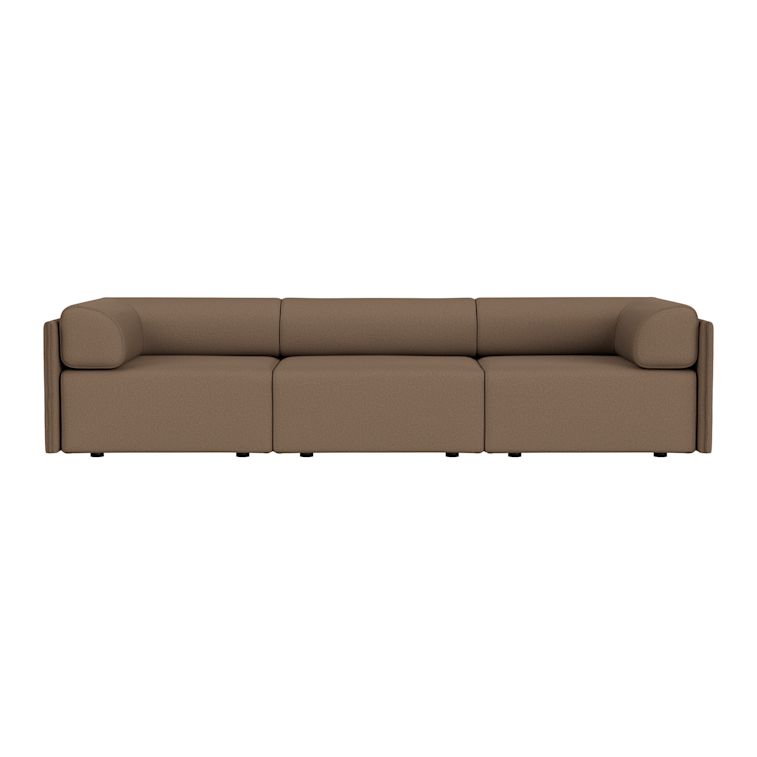 Palo Block 3-seater Sofa Low Back with Armrests, Autumn 361, Art. no. 95076 (image 2)