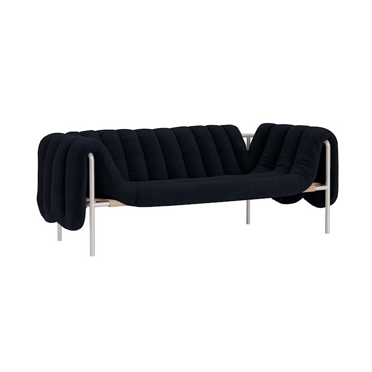 Puffy 2.5-seater Sofa, Velluto Coex VL30 / Stainless, Art. no. 31865 (image 1)