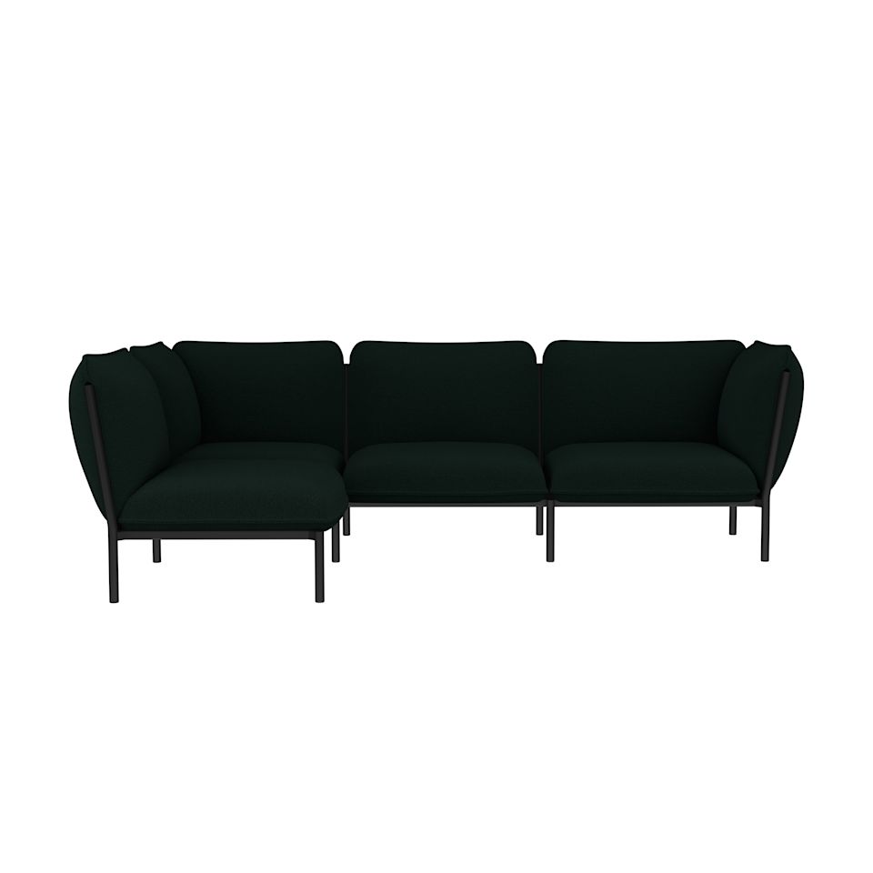 Kumo Corner Sofa Left with Armrest by Hem