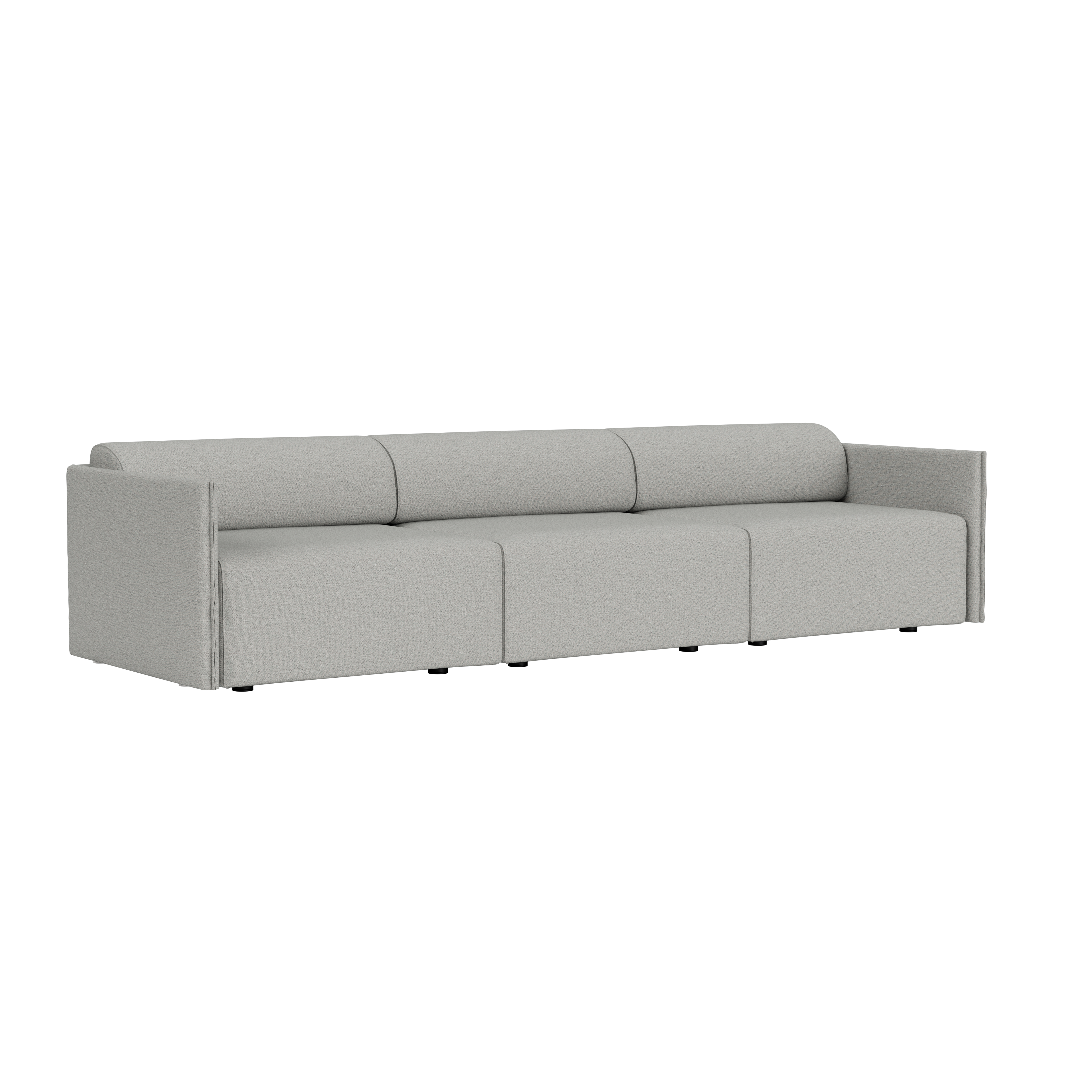 Palo Block 3-seater Sofa Low Back, Amdal 130