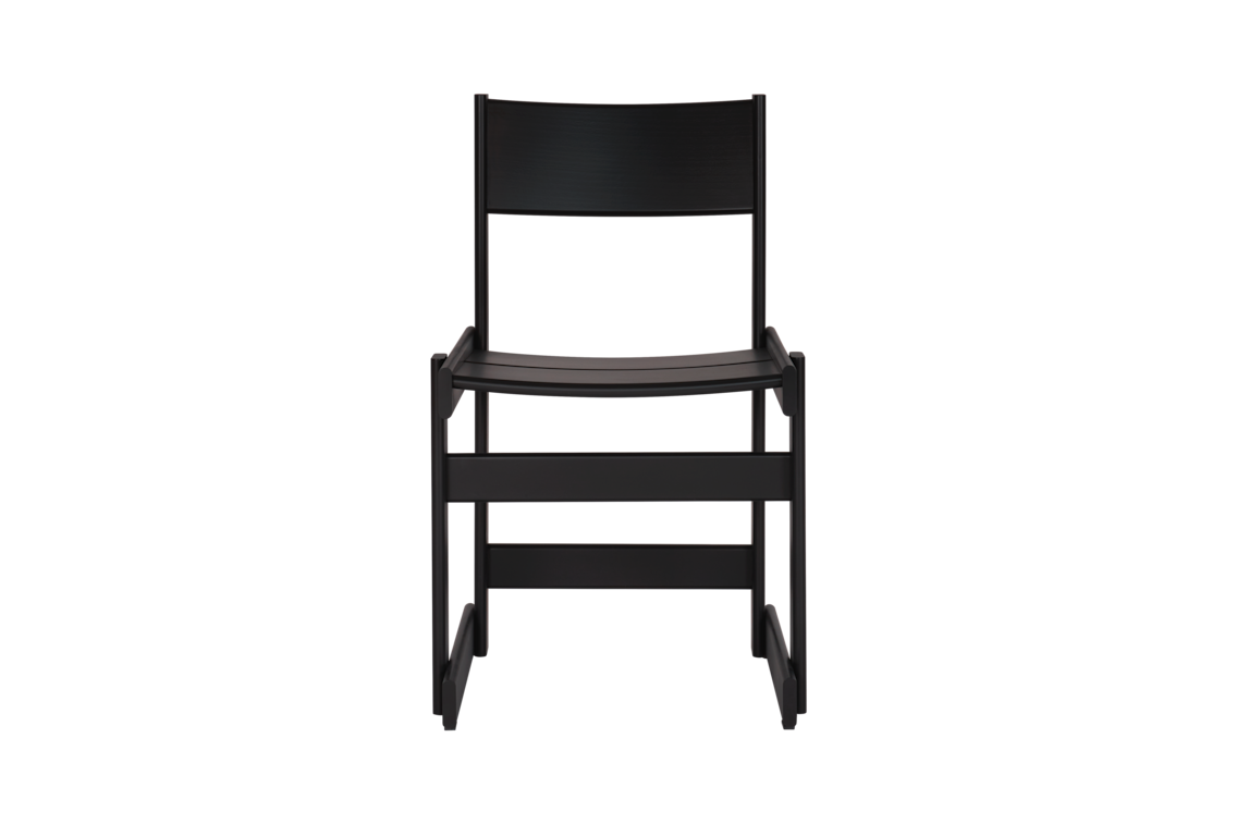 Bullnose Chair, Black, Art. no. 31303 (image 2)