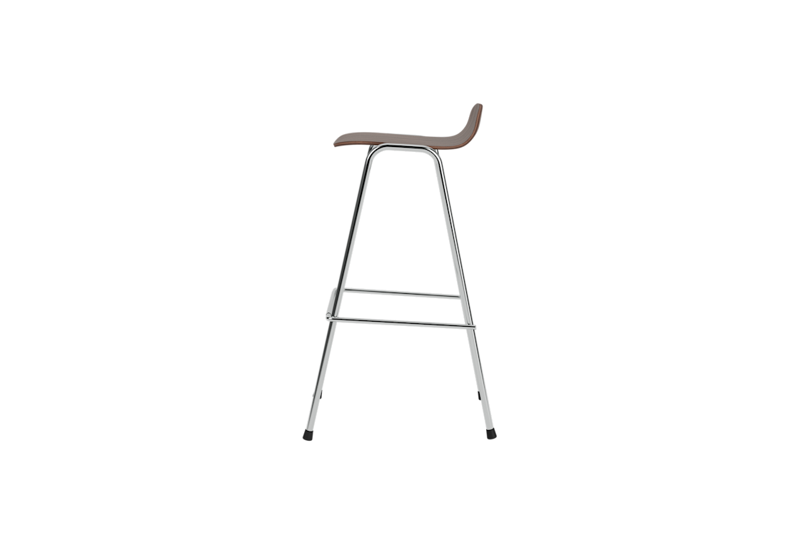 Touchwood Bar Stool, Walnut / Chrome, Art. no. 31629 (image 3)