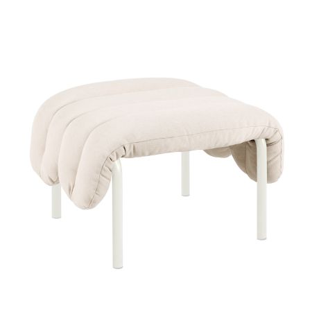 Puffy Ottoman, Natural / Cream (UK)