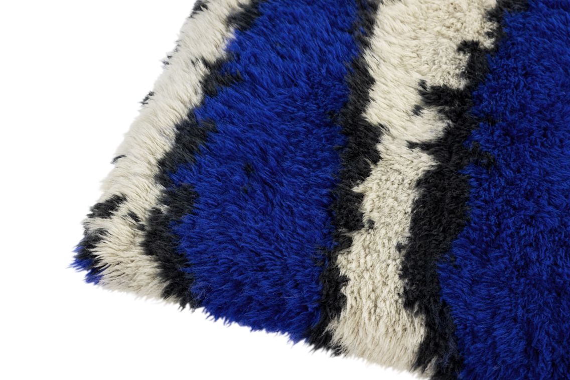 Monster Rug Medium, Ultramarine Blue / Off-white, Art. no. 30805 (image 2)