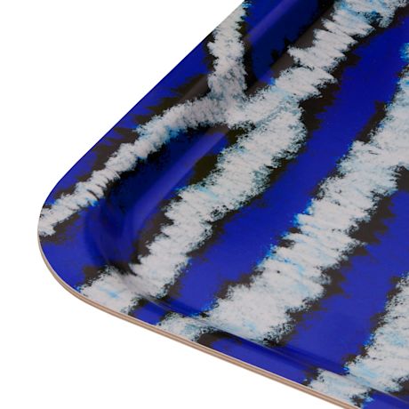Monster Rectangular Tray Medium, Ultramarine Blue / White