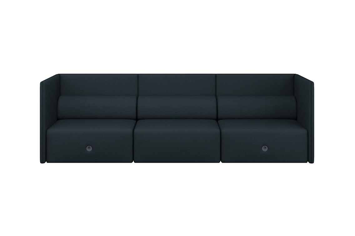 Palo Block 3-seater Sofa Medium Back, Pine, Art. no. 31411 (image 4)