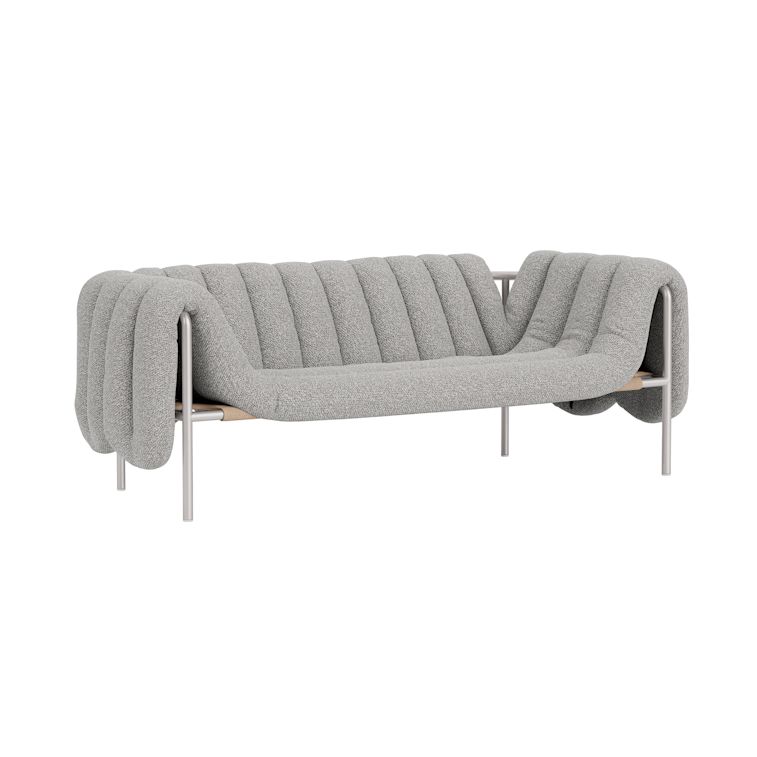 Puffy 2.5-seater Sofa, Storr 0612 / Stainless, Art. no. 31829 (image 1)