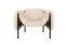 Puffy Lounge Chair, Eggshell / Black Grey, Art. no. 20296 (image 2)