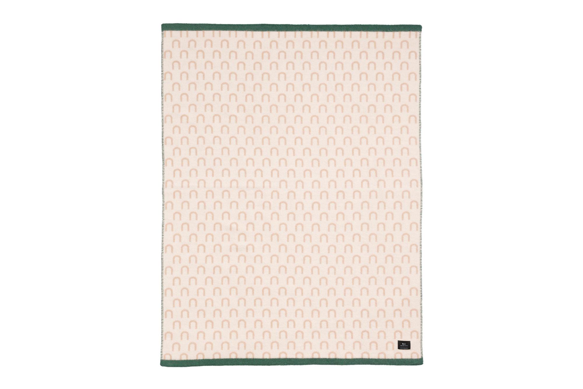 Arch Throw, White / Beige / Green, Art. no. 13715 (image 2)