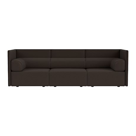 Palo Block 3-seater Sofa Medium Back with Armrests, Amdal 280