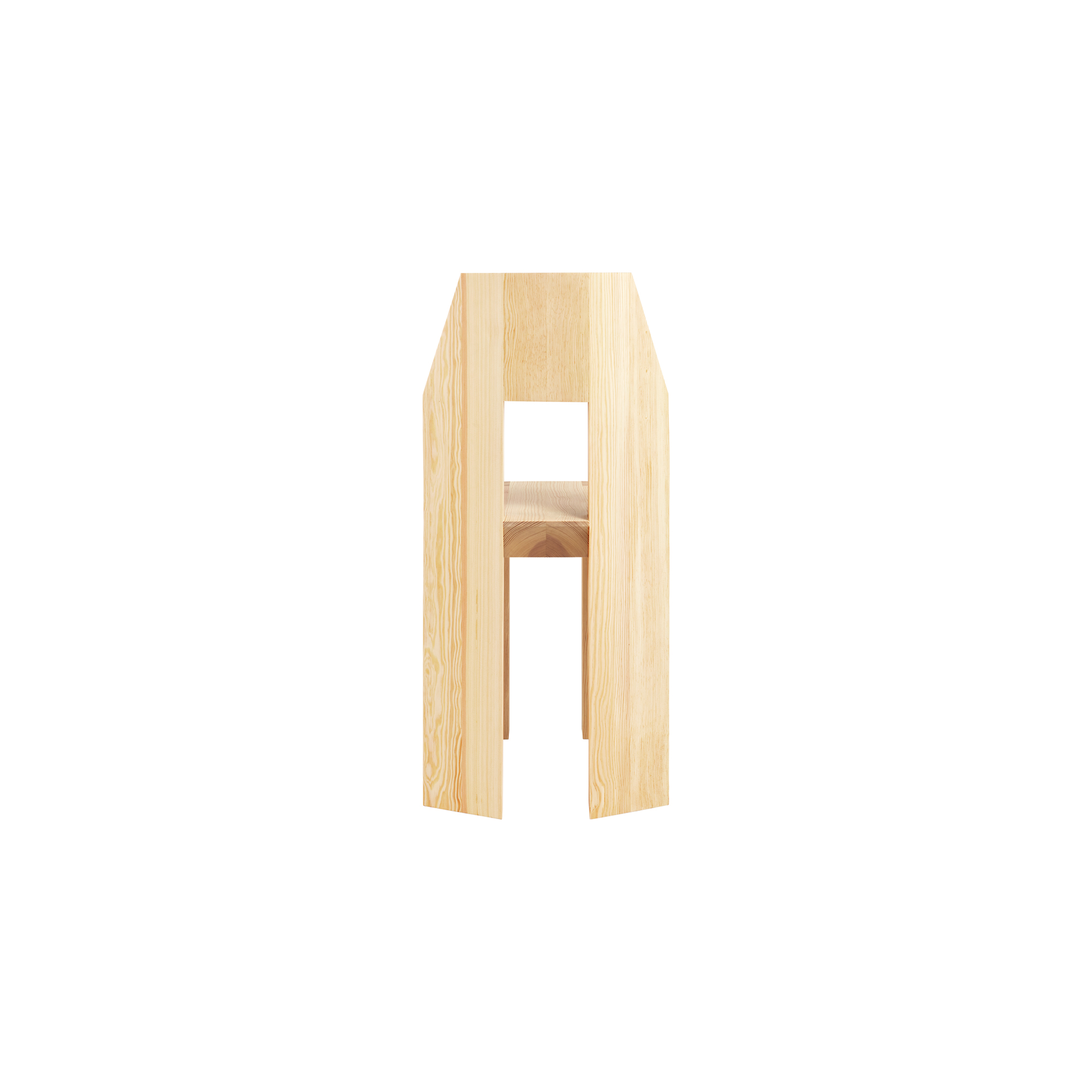 Min Chair, Lightly White Pigmented Pine, Art. no. 32045 (image 5)