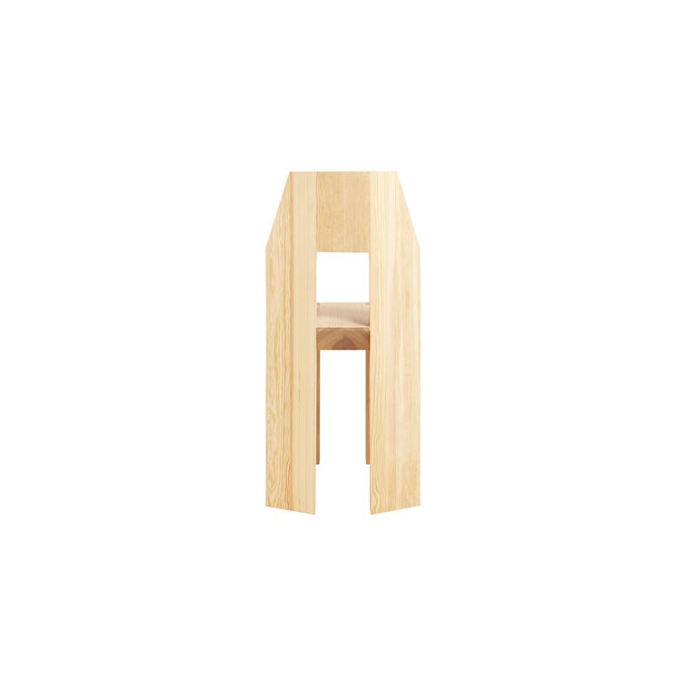 Min Chair, Lightly White Pigmented Pine, Art. no. 32045 (image 5)