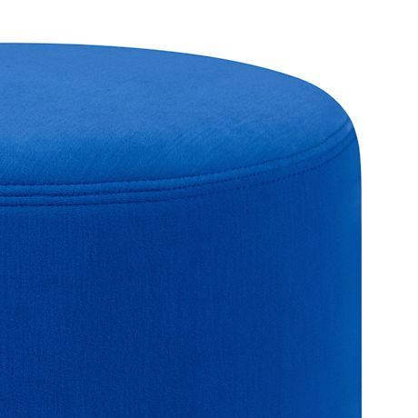 Bon Pouf Round, Blue