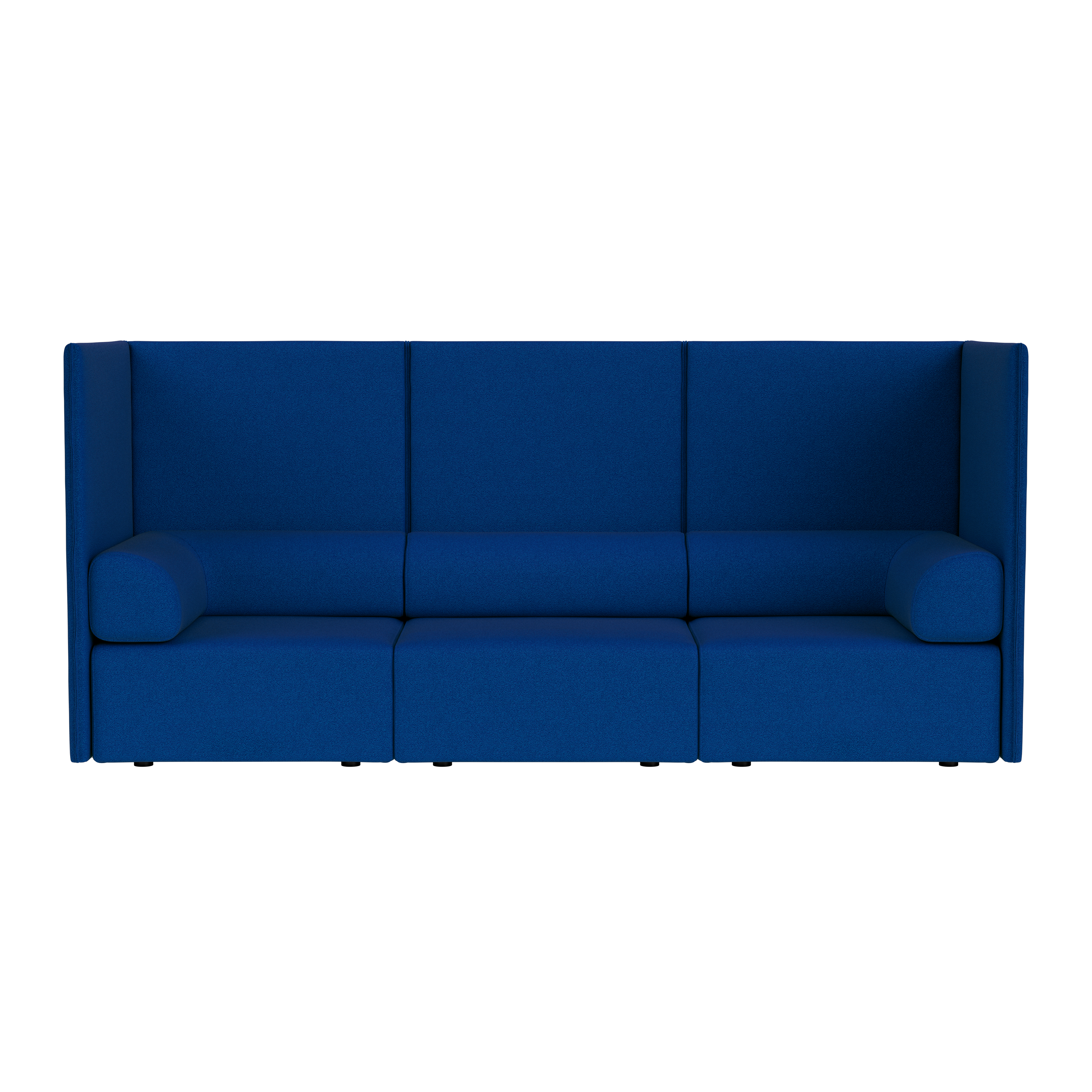 Palo Block 3-seater Sofa High Back with Armrests, Sera Cobalt, Art. no. 94947 (image 2)