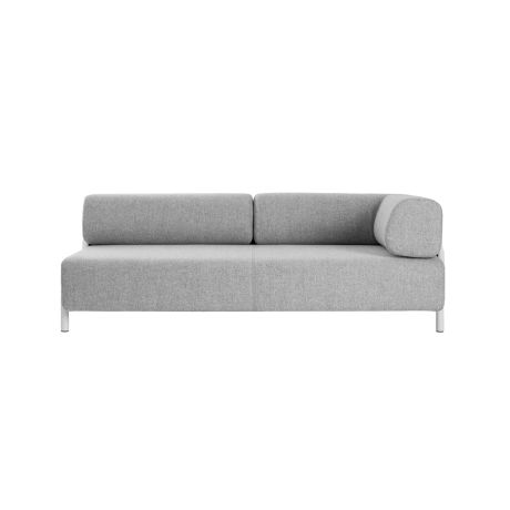 Palo 2-seater Sofa Chaise Right, Grey (UK)
